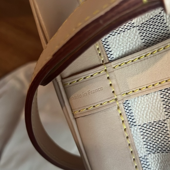 Louis Vuitton Damier Azur Noe BB Bucket Bag like new - Picture 10 of 12